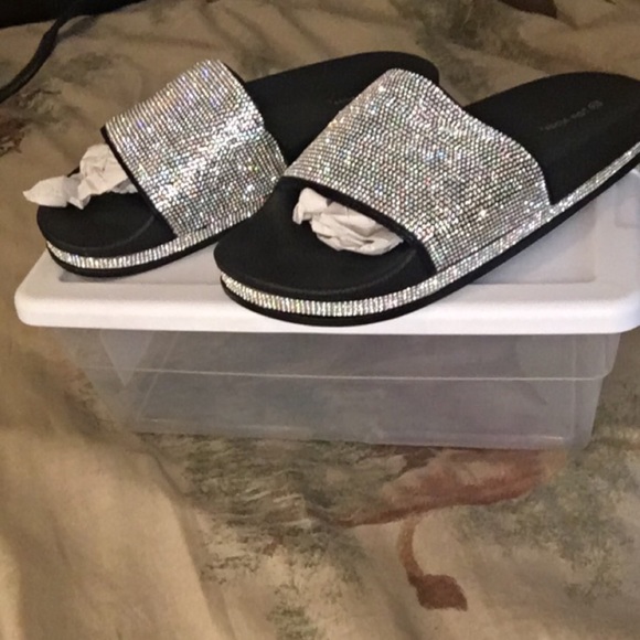 blinged out slides